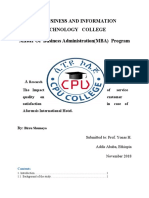 Cpu Business and Information Technology College Master of Business Administration (MBA) Program