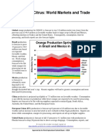 Citrus: World Markets and Trade: Orange Production Springs Higher in Brazil and Mexico in 2020/21