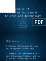 Selected Indigenous Science and Technology: Reports: Cruz, Ronnel Labso, Alexis Olmos, Mary Grace Tablando, Mica