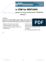 Proteus VSM For MSP430®: System Level Simulation For Texas Instruments™ MSP430 Variants