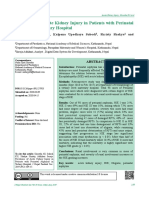 Acute Kidney Injury in Asphyxiated Newborns