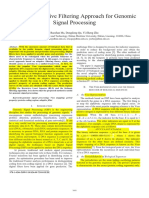 1.A Novel Adaptive Filtering Approach For Gene Prediction Using LMS, RLS, Kalman Filter