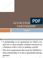 Accounting For A Partnership