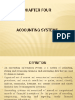 Chapter Four Accounting Systems