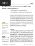 AI Based Exercise Prescription System