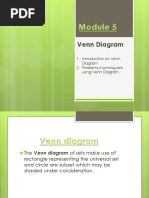 DISCRETE MATH MODULE 5 Venn Diagram