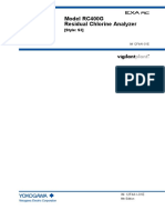 Model RC400G Residual Chlorine Analyzer: User's Manual