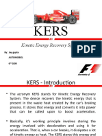 Kinetic Energy Recovery System: By: Jay Gupta Automobiel 6 SEM