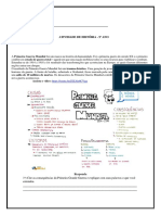 Segunda - Atividade de História-9º ANO