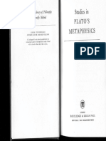 Allen R.E. (Ed. by), Studies in Plato's Metaphysics