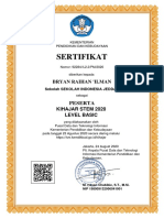 Sertifikat KIHAJAR STEM Level Basic