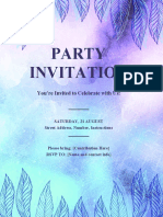 Party Invitation