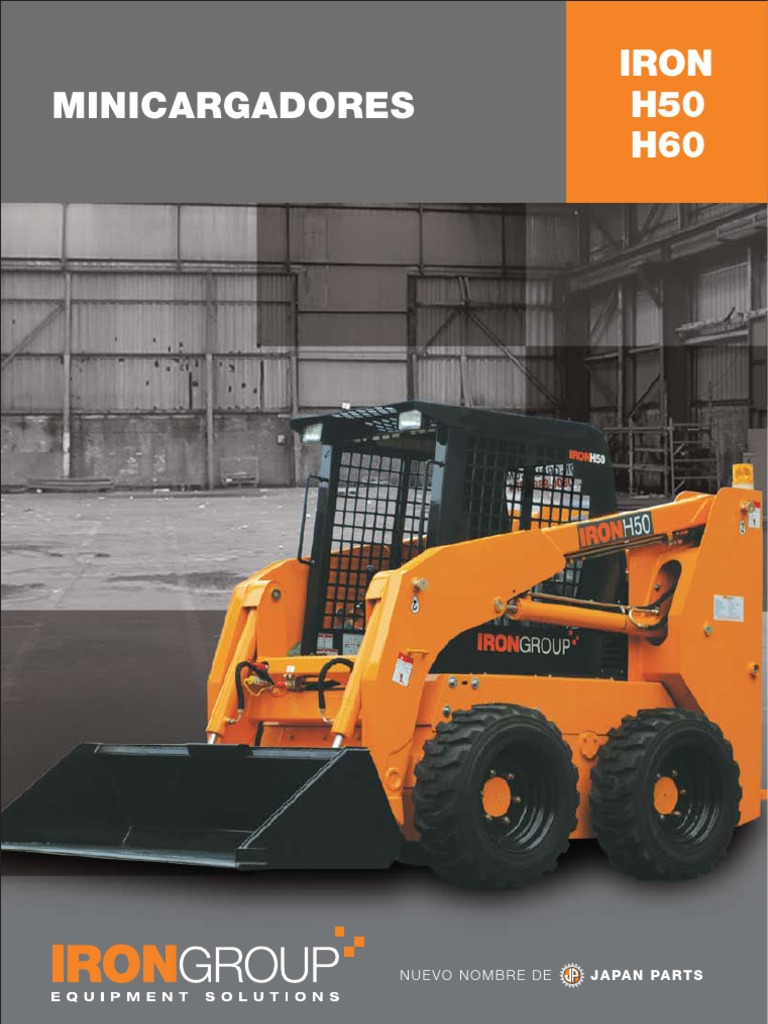 Minicargadores Iron H50 y H60 | PDF | Vehículos | Naturaleza