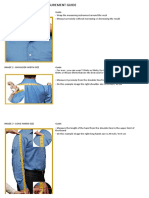 I3l Almamater Jacket Measurement Guide and Form