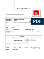 Application Form PT Seraya Makmur Indonesia