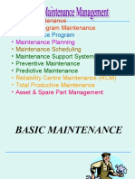 2) Basic Maintenance