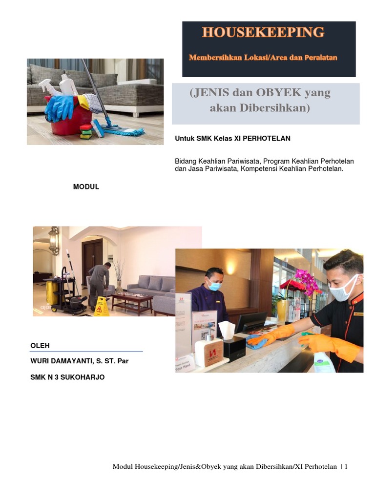 Housekeeping | PDF