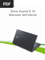 Acer Aspire e 15-Manuale