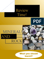 Minerals and Rocks