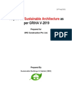 02-GRIHA V-2019 Design Guideline On SUSTAINABLE ARCHITECTURE - For Architect