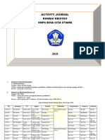 Jurnal Kegiatan ROKRIS 2018