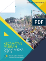 Kecamatan Pasean Dalam Angka 2019