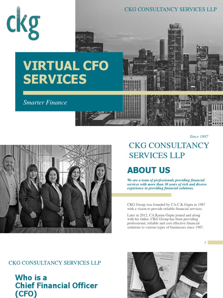 CKG Virtual CFO Services | PDF | Consultant | Outsourcing
