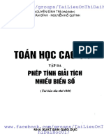 Sách Toan-Cao-Cap-Tap-3 - Phep-Tinh-Giai-Tich-Nhieu-Bien-So