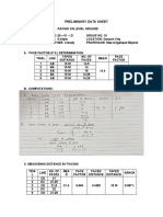 CE120-02F Fieldwork 1 Preliminary Data Sheet
