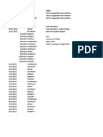 Timetable 1