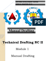 Manual Drafting: Calamba Manpower Development Center Technical Drafting NC Ii