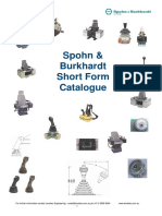 Spohn & Burkhardt Short Form Catalogue