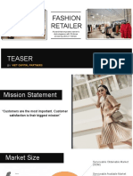 Fashion Retailer - Teaser