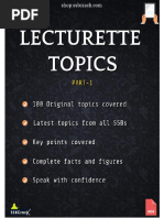 1. Lecturette