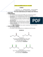 Study Notes On Isomers and Alkyl Halides