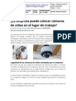 PUBLICACION No. 13 2021 CAMARAS DE VIDEO