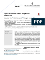 Applications of Business Analytics in Healthcare: Sciencedirect