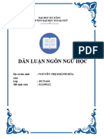 Dẫn Luận Ngôn Ngữ