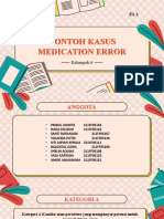 Contoh Medication Error Kelompok 6