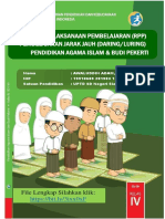 Rencana Pelaksanaan Pembelajaran (RPP) Pembelajaran Jarak Jauh (Daring/Luring) Pendidikan Agama Islam & Budi Pekerti