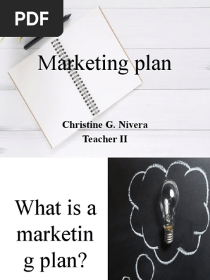 Marketing plan