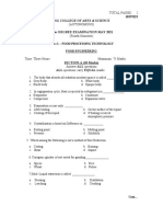 Total Pages: 2: 18FPB23 PSG College of Arts & Science