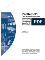 Panfleto0091 - Lista de Verificação para Instalações de Envasamento de Cloro, Distribuição de Cloro e Usuários de Tanques Ferroviários de Cloro