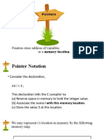 Pointers Store Address of Variables or A Memory Location