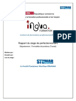 Rapport de Stage Transport