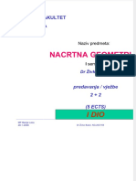 Vdocuments - MX - Nacrtna Geometrija Predavanja 1