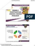 Sidang 2 - Persetiaan Dan Undang Pengakap (Nota)