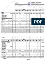 Work and Financial Plan: Quality Forms