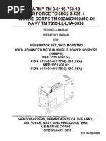 Army TM 9-6115-753-10 Air Force To 35C2-3-535-1 Marine Corps TM 09244c/09245c-Oi Navy TM 7610-Ll-L1a-0030