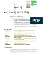 Partnership Accounting: Learning Objectives